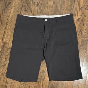 American Tall Men's Black Shorts